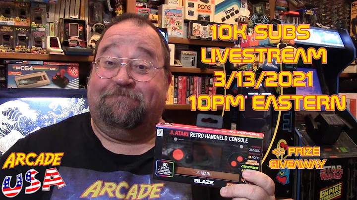 10k Subscriber Livestream with Prize Giveaway Details!