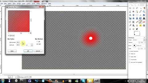 Adam - Gimp Tutorial: Red Glowing Eye Effect.