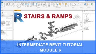 Modelling Stairs & Ramps in Revit | Complete Step-by-Step Tutorial (Beginner to Pro)