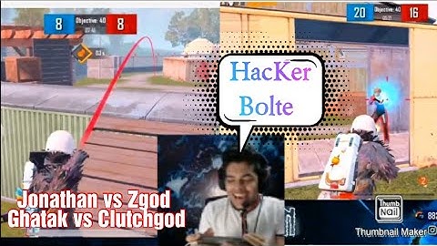 Jonathan/clutchgod Vs ZGod/Ghatak TDM BATTLE | Ultimate 25kills jonathan | Entity vs Entity