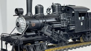 HO United Model Brass Climax “C” Logging Steam Engine - PFM Made in Japan
