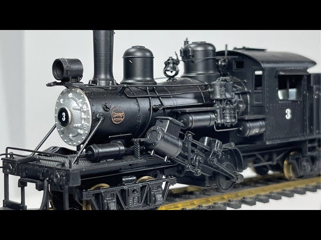 HO United Model Brass Climax “C” Logging Steam Engine - PFM Made
