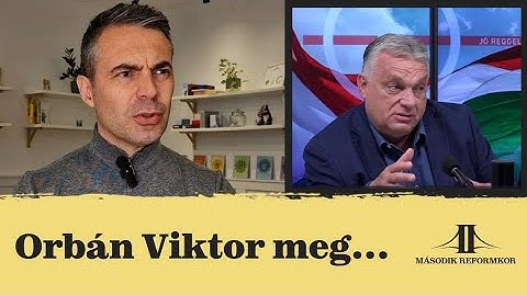 Orbán Viktor meg... | Azonnali válasz Vona Gáborral