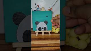 Panda Desk decor 🐼🍀 #desksetup #onlycooltheroomsyouneed #shorts #youtube