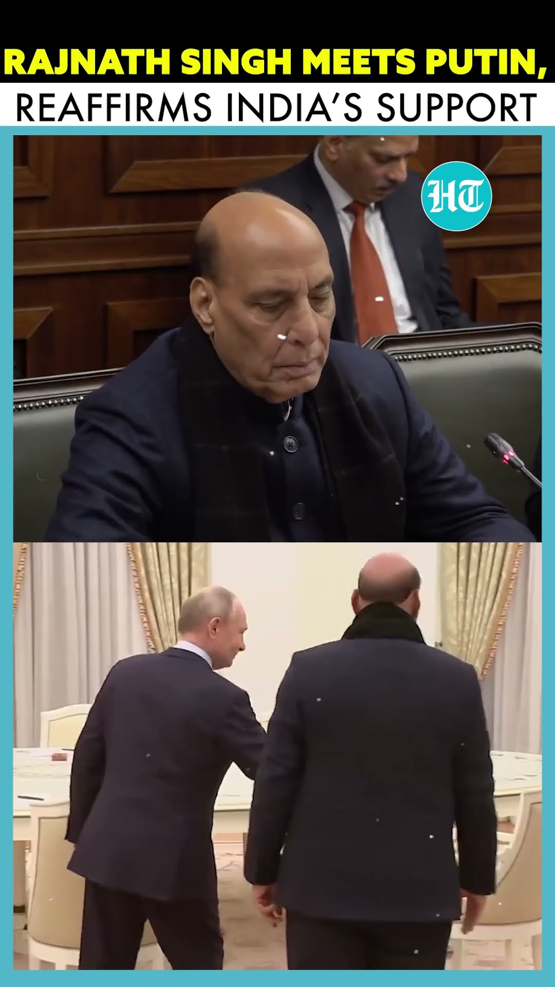 Rajnath Singh Meets Russian President Vladimir Putin In Moscow Despite 'Enormous Pressure'