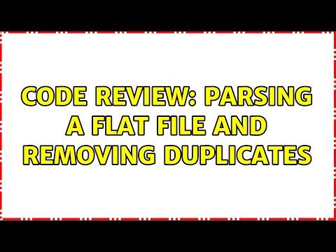 Code Review: parsing