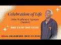 Celebration Of Life John Waihenya Ngonyo Junior Celebration Of Life John Waihenya Ngonyo Junior