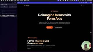 I Built AI Powered Form Builder - Form Axis |  Next.js, Convex, Clerk, Gemini, Vercel