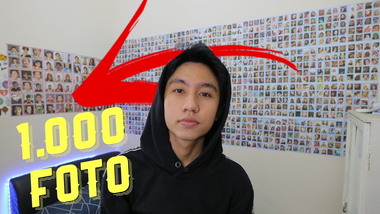  Dekorasi  kamar  dengan foto  teman teman online YouTube