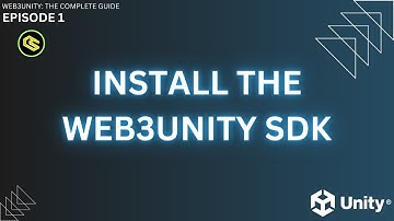 Web3Unity - #1 Installing the Unity SDK