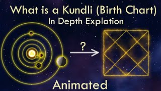 نمودار تولد چیست (Kundli) | مطالعه تفصیلی | متحرک