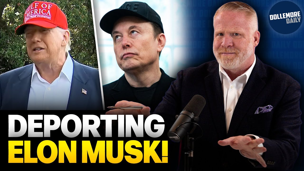 Donald Trump Says He’s Looking Into DEPORTING ELON MUSK FOR CRITICIZING HIM!!!