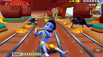 Little Krishna Run Game - FUN Run with Lord Krishna | Android/iOS Gameplay HD