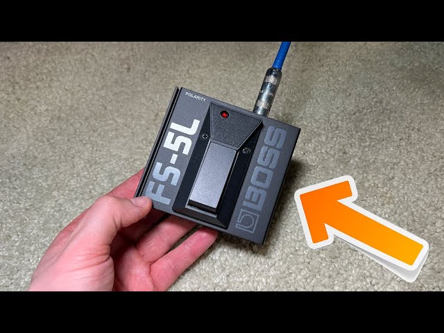 høflighed Kælder Smitsom sygdom Boss FS-5L Latching Footswitch - User Review - YouTube