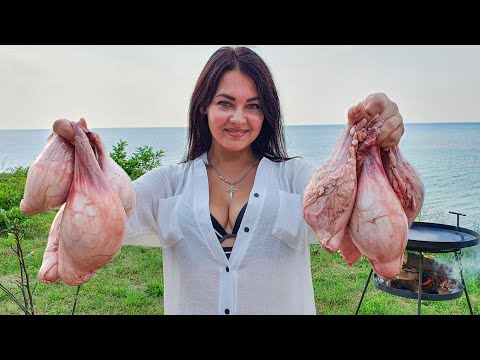 😲 ЖАРЮ ЯЙЦА! Бараньи ЯИЧКИ в Садже с овощами!🔥 Непередаваемый вкус