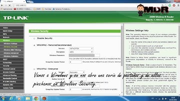 Cambiar la contraseña WiFi al router TL-WR841N