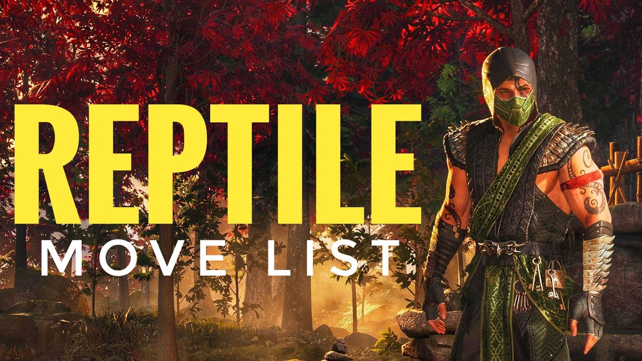 Mortal Kombat 1 | Reptile Move List - YouTube