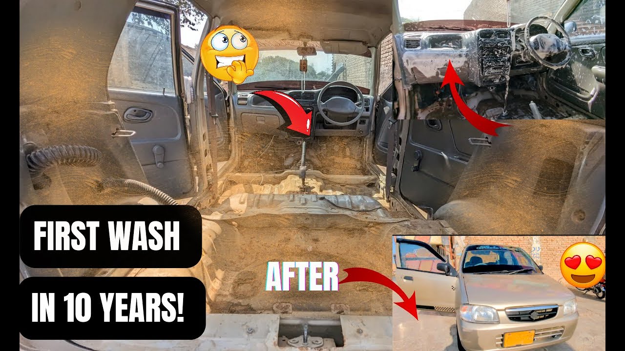 Мойка автомобилей, чистка салона и общее обслуживание старых моделей Alto Suzuki||2024