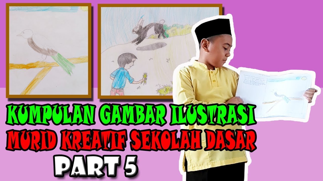 Kumpulan Gambar  Ilustrasi  Murid Kreatif Sekolah Dasar PART 