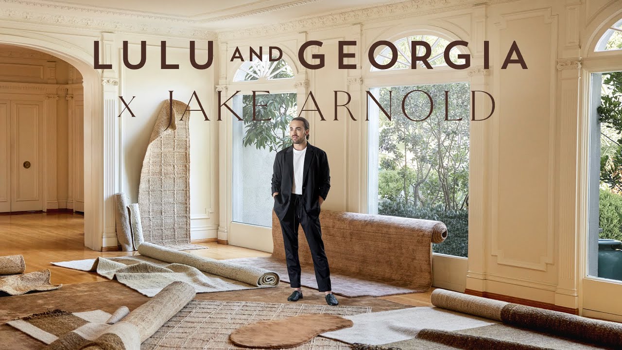 Jake Arnold x Lulu and Georgia Rug Collection - YouTube