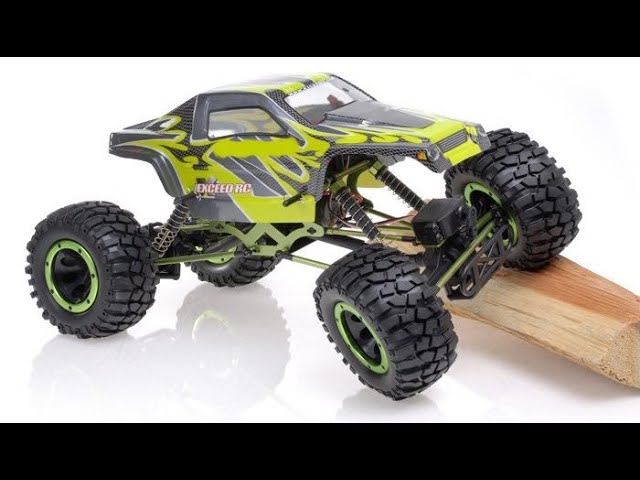 1/8th Scale 2.4Ghz Exceed RC MaxStone 4WD Powerful Electric Remote Control Rock Crawler 100% RTR 