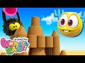 Beach Warm Up | Wonderballs | Pretend Play | Wonderballs Song | Funny Cartoons for Kids