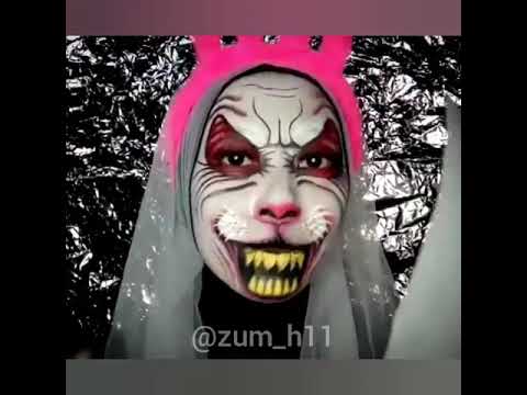 Make Up Karakter - Kelinci Horor by ZumHa Make Up - YouTube