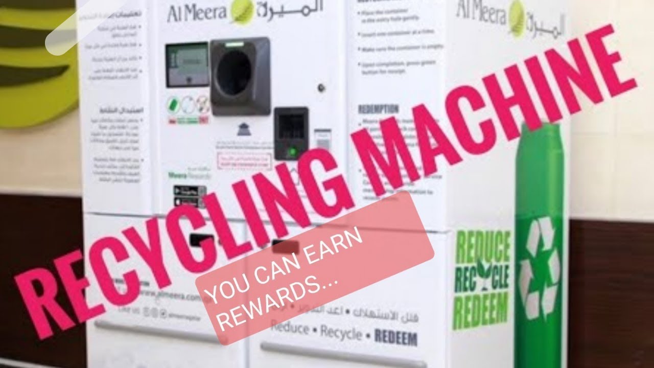 RECYCLING PLASTIC BOTTLE IN QATAR YOU CAN EARN REWRDS YouTube