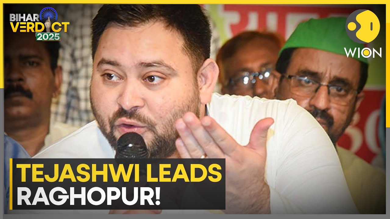 Bihar Elections: RJD Leader Tejashwi Yadav Leads From Raghopur | WION