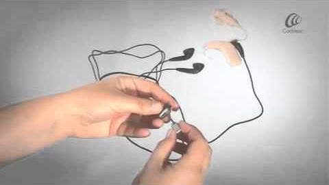 Nucleus® 5 - Using monitor earphones