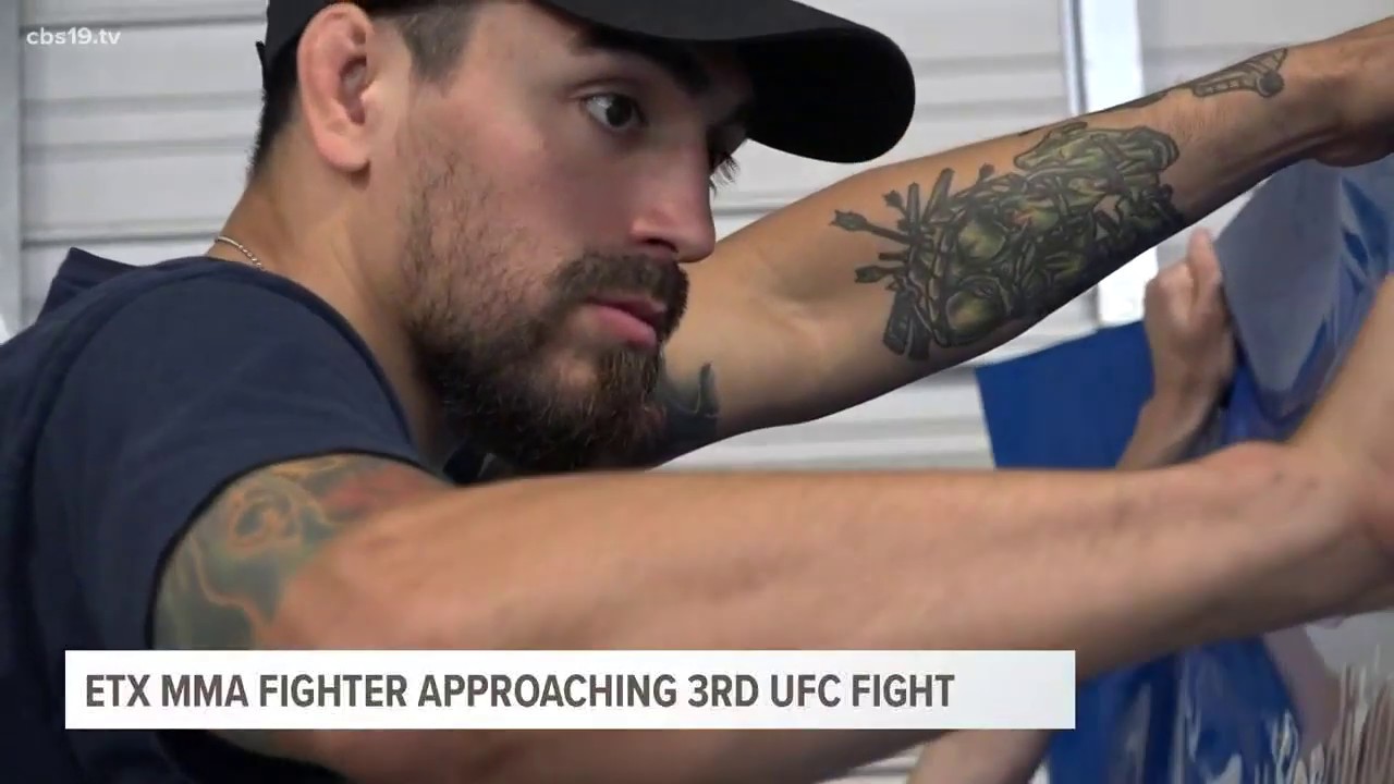 UFC fighter Kevin Aguilar still hasn't quit his day job