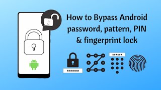 How To Bypass Android Password, Pattern, Pin Fingerprint Lock With 4Ukey Android Screen Unlocker