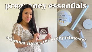 my pregnancy must-have’s | essentials for every trimester! (clothes, skincare, products) by Claudia Spaurel 3,006 views 1 year ago 16 minutes