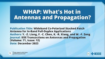 Wideband Co-Polarized Stacked Patch Antenna for In-Band Full-Duplex Applications