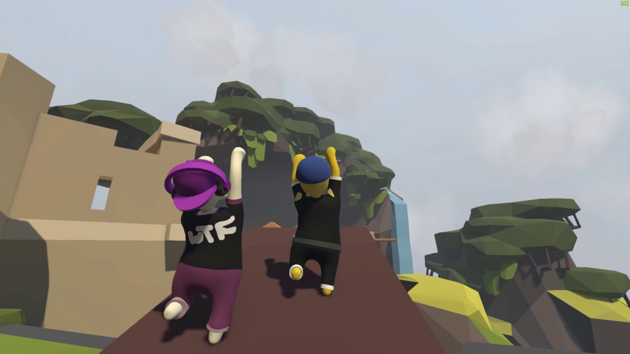 Human Fall Flat 4 player aztec level YouTube