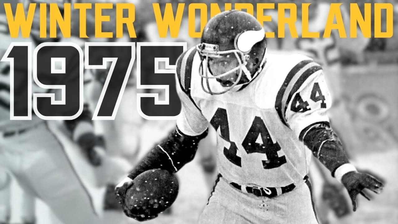 1975 Vikings at Bills - The Snowball Game