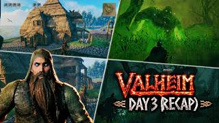 Valheim Day 3 Recap | Bonemass Dies Today