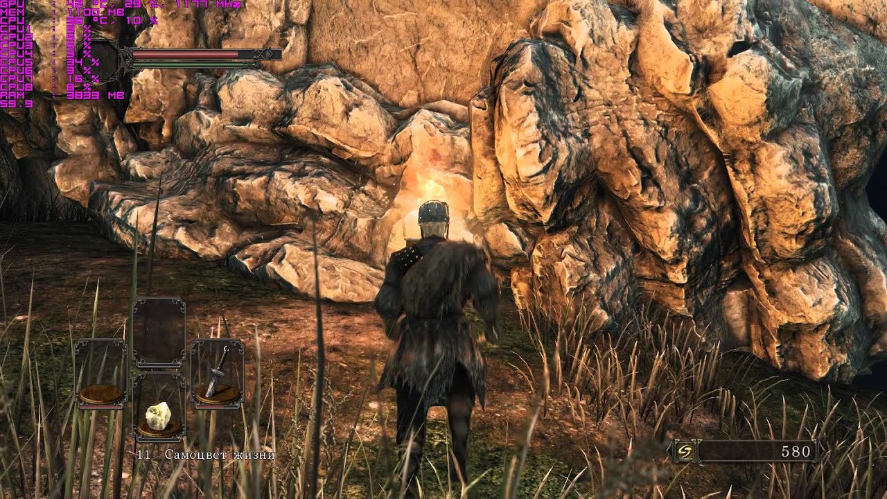 54 Тест Intel Xeon E3 1231V3 3600MHz,GTX 970 в Dark Souls II