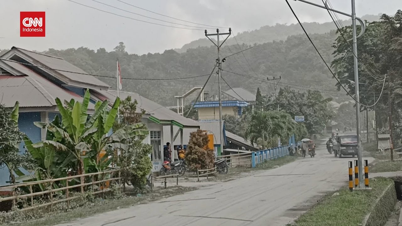 Gunung Lewotobi Laki laki Erupsi Lagi, Ribuan Warga Ngungsi