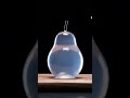 Clear Jelly Pear Cutting ASMR #amsr #jellyfruits #cuttingjelly #jellycutting