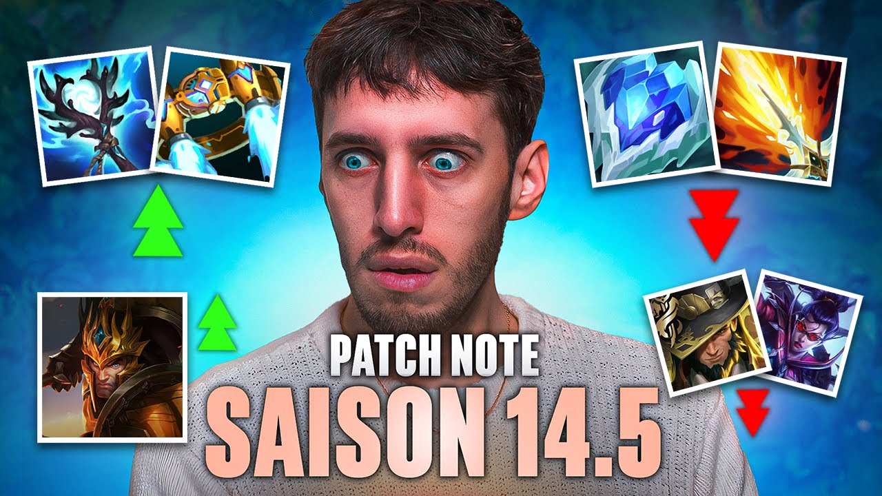 Patch 14 5 lol tout le monde prend son nerf gg riot youtube