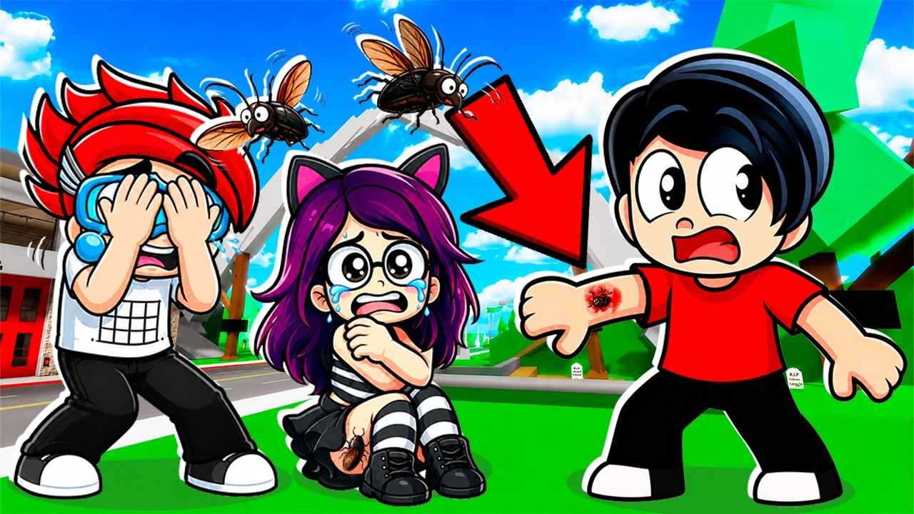 UN BICHO PICÓ a KARIM en Brookhaven Roblox | Karim Juega