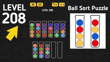 Ball Sort Puzzle Level 208