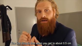 Kristoffer "Tormund" Hivju on Starting a Beard [subtitles]