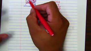 Subtracting Across Zeros