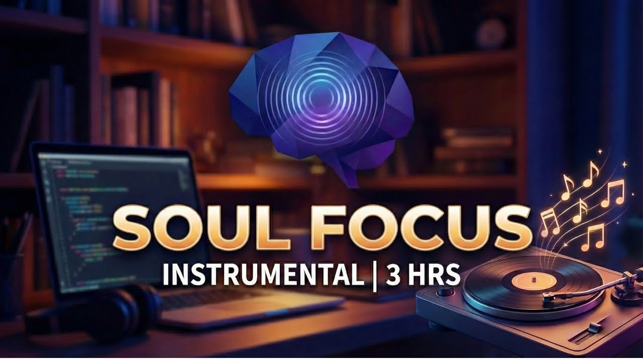 3 HOURS Soul Instrumental for Deep Focus 🧠 Work Motivated & Productive