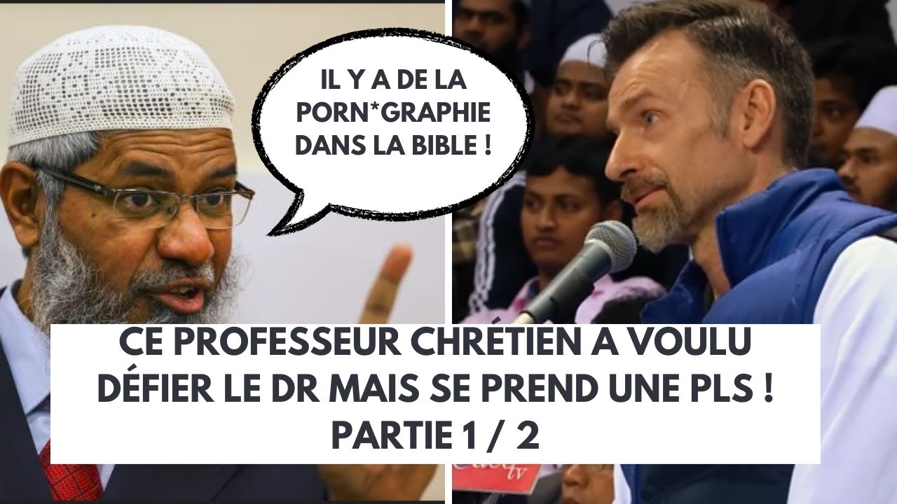CE PROF CHRÉTIEN PREND UNE PLS DANS UN DÉBAT AVEC LE DR ! Partie 1 / 2 Zakir naik en français