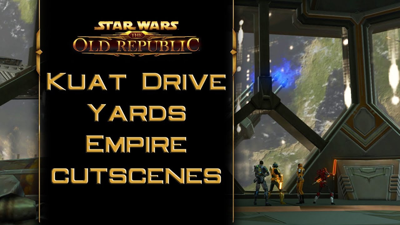 SWTOR: Kuat Drive Yards - Empire cutscenes - The Ranken Initiatinve