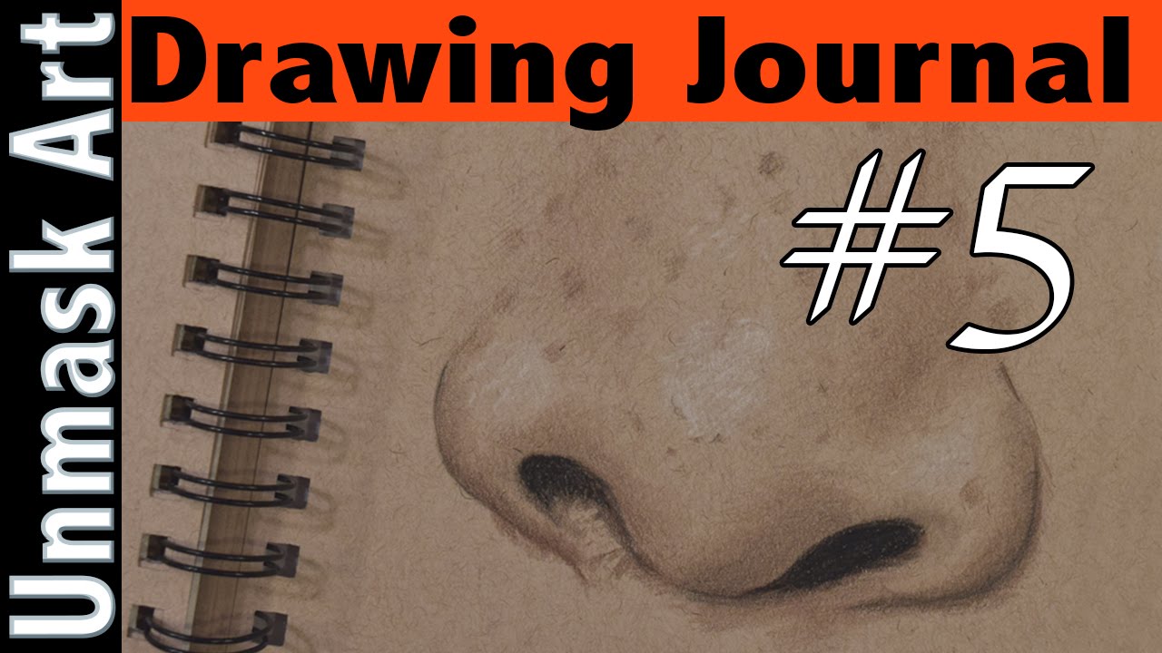 unmasked Drawing Journal #5 