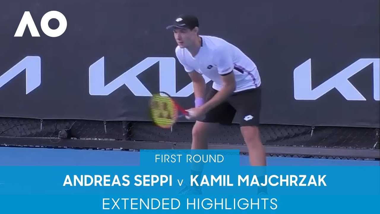 Andreas Seppi v Kamil Majchrzak Extended Highlights (1R) Australian Open 2022